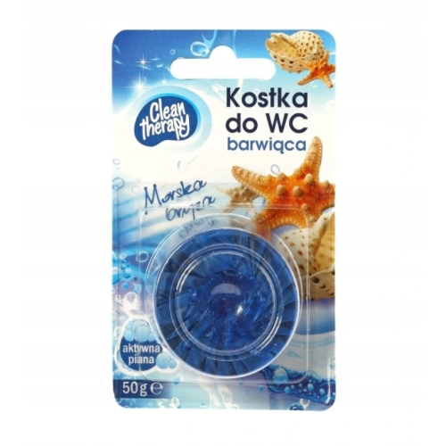 KOSTKA BARWIĄCA DO WC SPŁUCZKI 50g MORSKA BRYZA