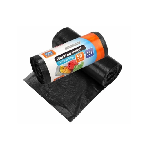 WORKI NA ŚMIECI UNIWERSALNE RAVI HDPE 35l 50szt