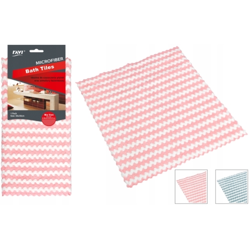 ŚCIERECZKA Z MIKROFIBRY BATH TILES 30x30cm RAVI
