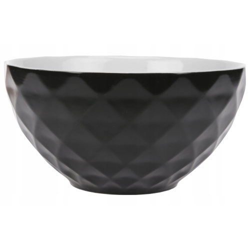 MISKA PORCELANA ORIGAMI New Bone 700ml CZARNA