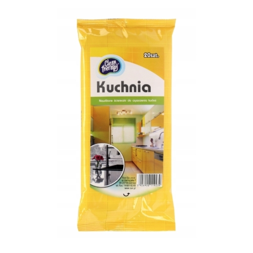 ŚCIERECZKI NAWILŻANE DO KUCHNI 20SZT RAVI