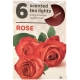 TEALIGHTS PODGRZEWACZE świeczki ROSE 6szt
