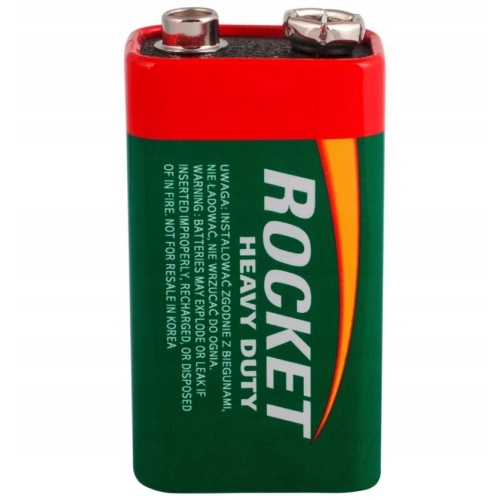 Bateria Rocket 9V 6F22 do mierników wilgotności