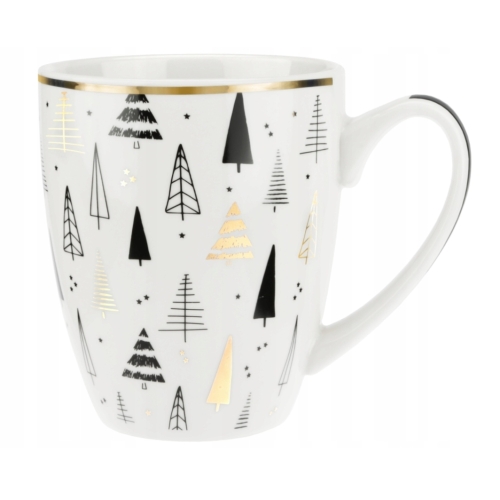KUBEK NAVIDAD ŚWIĄTECZNY RAVI porcelana 400 ml