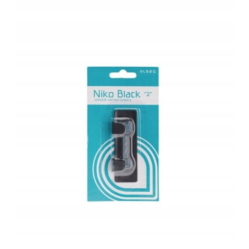 WIESZAK HACZYK SAMOPRZYLEPNY NIKO''2''BLACK 28812