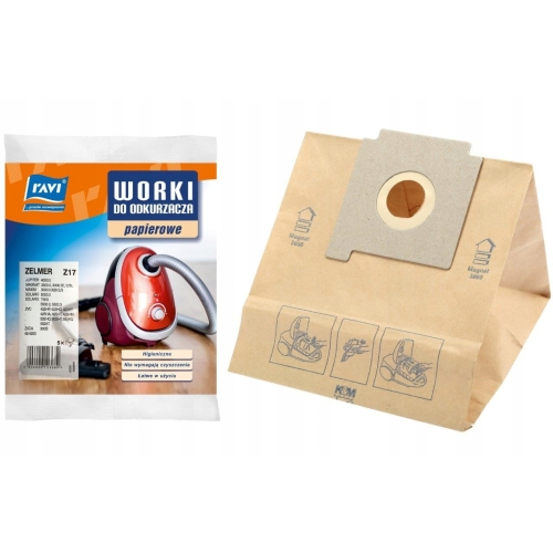 WORKI DO ODKURZACZA ZELMER Z17 MAGNAT/MAXIM 5szt