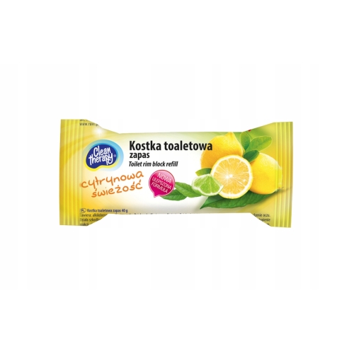 CT kostka toaletowa zapas 40g CYTRYNOWA ŚWIEŻOŚĆ