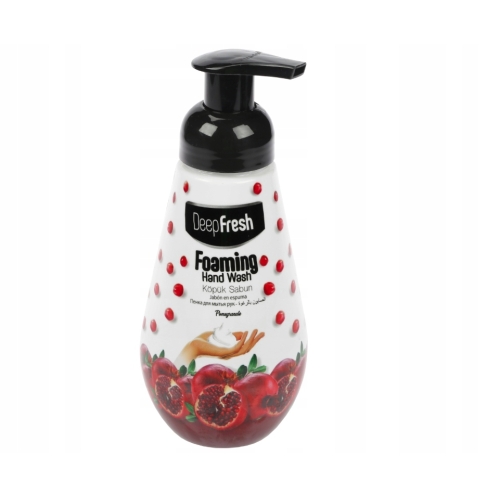 PIANKA DO MYCIA RĄK Z DOZOWNIKIEM GRANAT 400ML