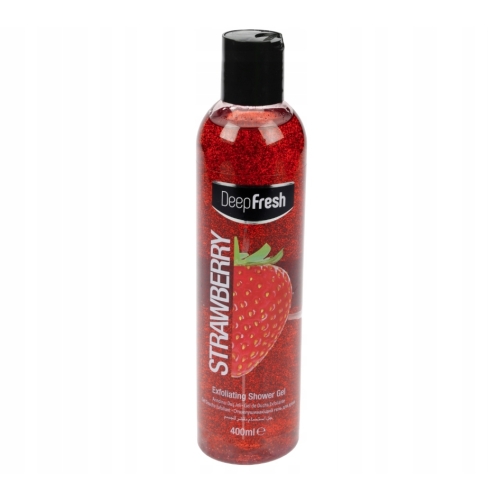 DF PEELINGUJĄCY ŻEL POD PRYSZNIC 400ml TRUSKAWKA