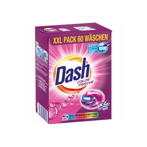 DASH NIEM.KAPSUŁKI DO PRANIA COLOR FRISCHE 60szt