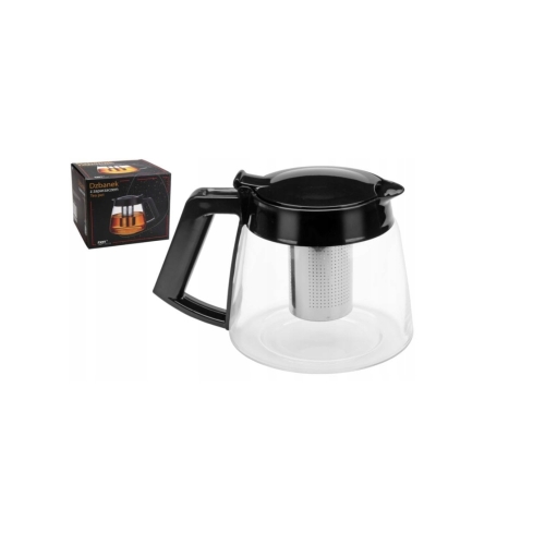 SZKLANY DZBANEK Z ZAPARZACZEM RAVI 1300ml 61418