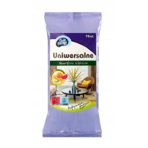 NAWILŻANE ŚCIERECZKI UNIWERSALNE RAVI 72szt