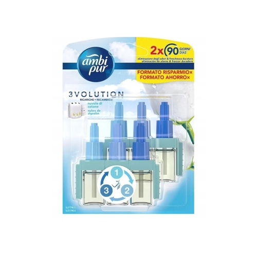 AMBI PUR 3VOLUTION NUBES DE ALGODON bawełna2x21ml