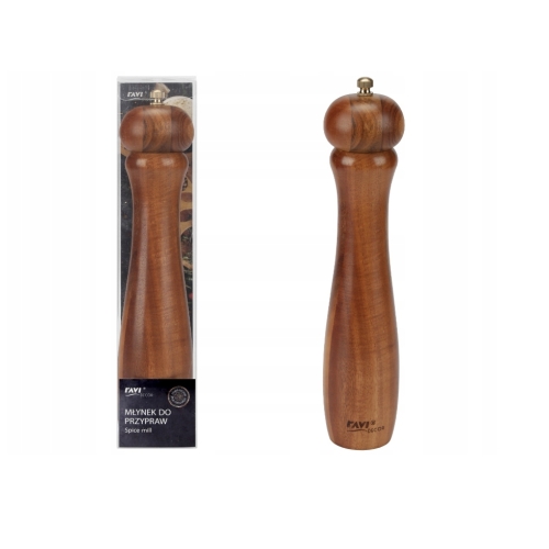 MŁYNEK DO PRZYPRAW AKACJOWY RAVI 27cm