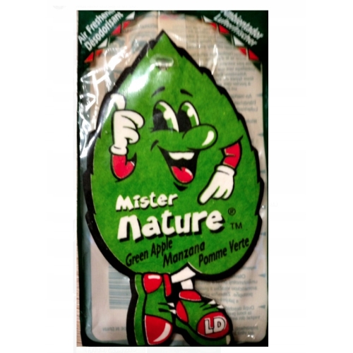 ODŚWIEŻACZ SAMOCHODOWY ZAWIESZKA MISTER NATURE GREEN APPLE