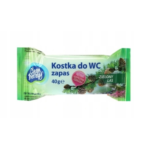 CT kostka toaletowa zapas 40g ZIELONY LAS