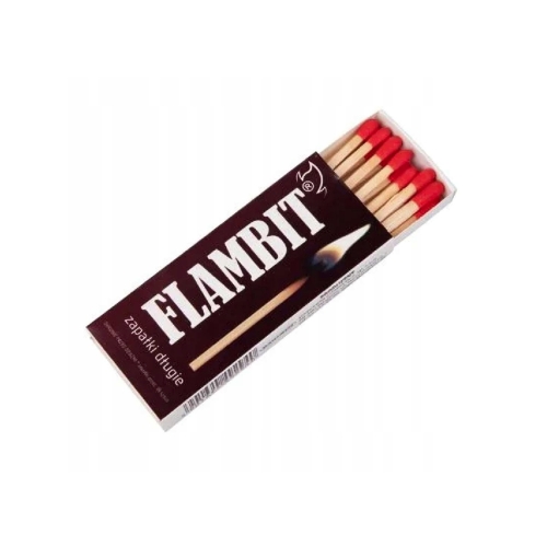 ZAPAŁKI DŁUGIE FLAMBIT 9cm/15szt