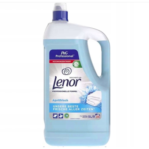 LENOR APRILFRISCH PŁYN DO PŁUKANIA niebieski 200pr/5l