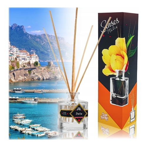 ODŚWIEŻACZ PATYCZKI ZAPACHOWE PERFUMY DO WNĘTRZ SENSES KWIATY ITALII 50ml
