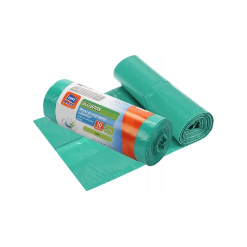 WORKI DO SEGREGACJI ODPADÓW ECO BAGS RAVI SZKŁO 120l/10szt