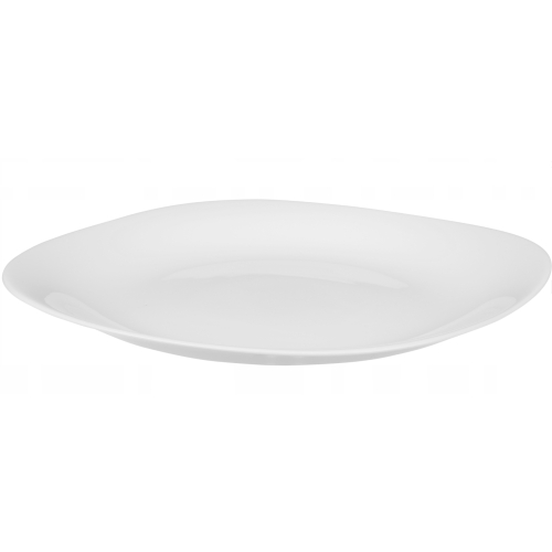 TALERZ PŁYTKI OBIADOWY QUADRO BIAŁY 28cm 21327