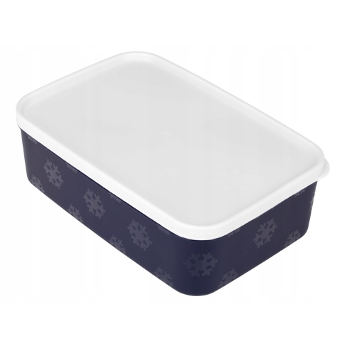 POJEMNIK PROSTOKĄTNY NO FROST 40229 GRANAT 1600ml