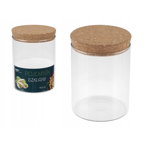 POJEMNIK SZKLANY 71450 RAVI DECOR 700ml