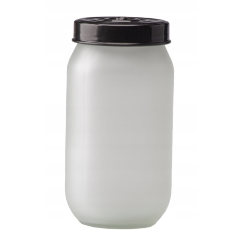 POJEMNIK SZKLANY MATOWY 71470 RAVI DECOR 1000ml