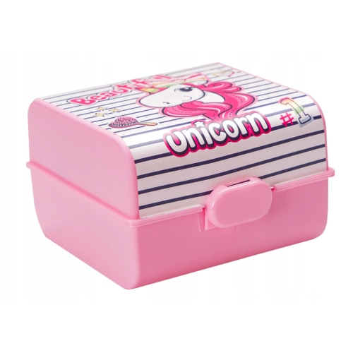 POJEMNIK ŚNIADANIOWY ŚNIADANIÓWKA Z PRZEGRÓDKAMI UNICORN 30281 860ml