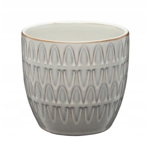 OSŁONKA DONICZKA CERAMICZNA OLIMPIA 14cm 28576 KREMOWA