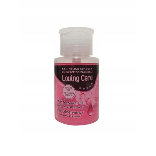 ZMYWACZ DO PAZNOKCI LOVING CARE Z OLEJKIEM GLICERYNOWYM dozownik 150ml