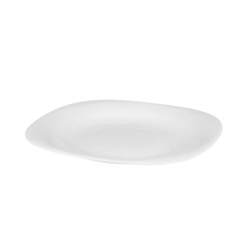 TALERZ DESEROWY QUADRO BIAŁY GALICJA 21,5cm 21329