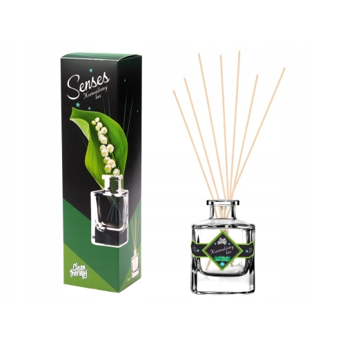 ODŚWIEŻACZ PATYCZKI ZAPACHOWE PERFUMY DO WNĘTRZ SENSES KONWALIOWY LAS 50ml