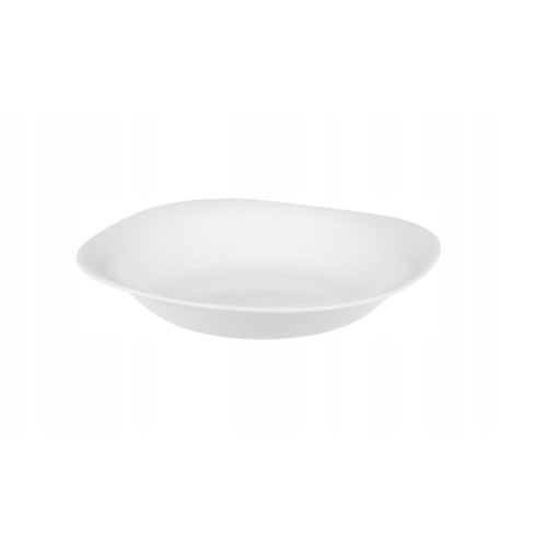 TALERZ QUADRO GŁĘBOKI OBIADOWY biały 23cm 21328