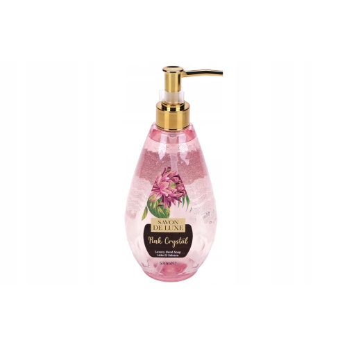 MYDŁO W PŁYNIE PINK CRYSTAL Z DOZOWNIKIEM 530ml