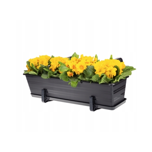 DONICZKA BALKONOWA PODSTAWKA UCHWYTY ZESTAW DRACO 60cm brąz