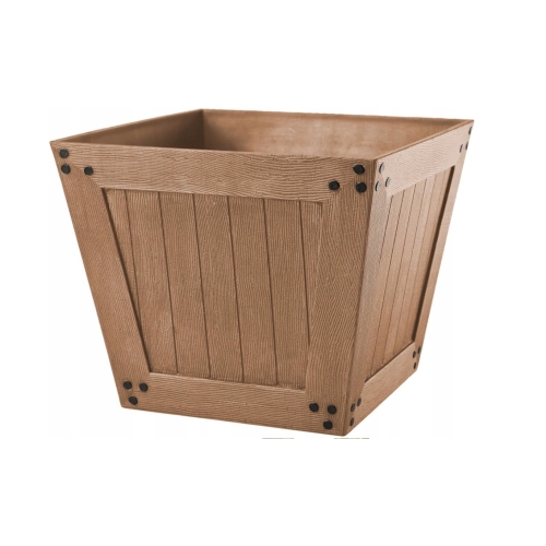 DONICA MADERA KWADRATOWA 31cm 21575 JASNY BRĄZ