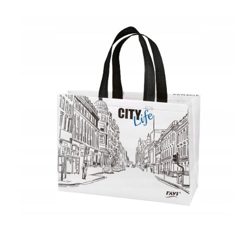 TORBA NA ZAKUPY CITY LIFE RAVI 37x15x27cm