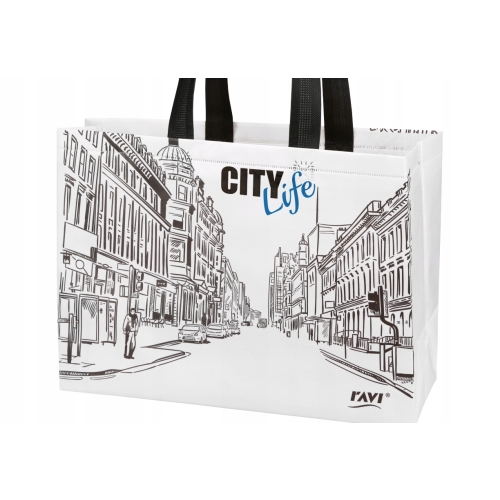 TORBA NA ZAKUPY CITY LIFE RAVI 37x15x27cm
