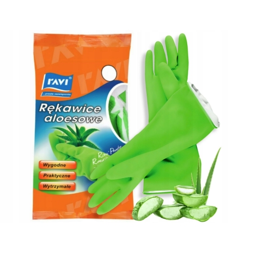 RĘKAWICE ALOESOWE RAVI M 1para