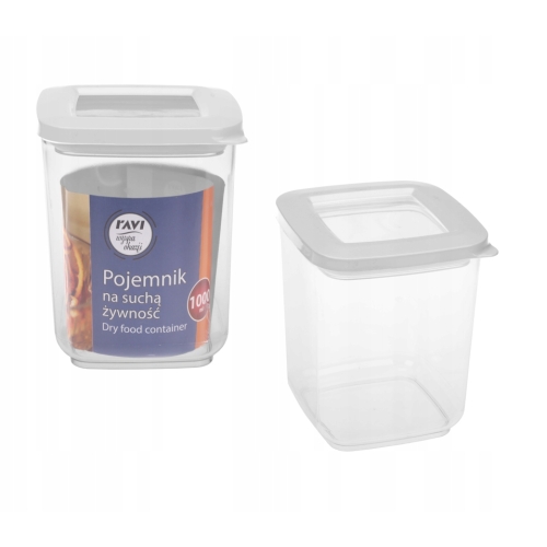 POJEMNIK NA SUCHĄ ŻYWNOŚĆ RAVI 1000ml BG-482