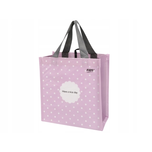 TORBA NA ZAKUPY DOTTIES RAVI 26x15x27cm 10106 PINK