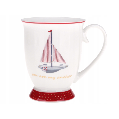 KUBEK SEA RAVI PORCELANA STATEK 300ml 81405