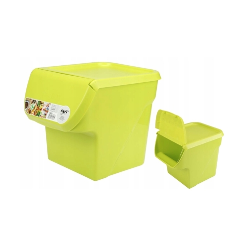 RAVI POJEMNIK VegBOX DO PRZECHOWYWANIA 13l LIMONKA