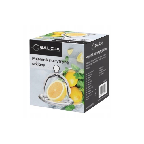 POJEMNIK SZKLANY NA CYTRYĘ LEMON GALICJA 20402