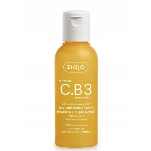 ZIAJA WITAMINA C.B3 NIE CODZIENNY TONIK DO TWARZY 120ml