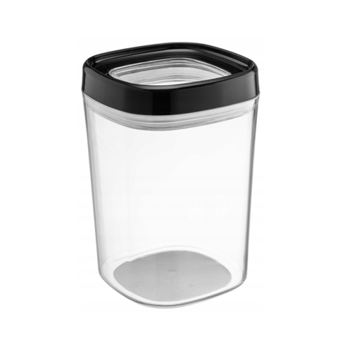 POJEMNIK AMOS NA ŻYWNOŚĆ KWADRATOWY 1000ml 29570 CZARNY