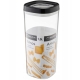 POJEMNIK AMOS NA ŻYWNOŚĆ KWADRATOWY 1800ml 29571 CZARNY