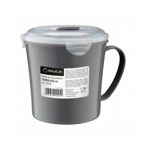 KUBEK POJEMNIK DO MIKROFALÓWKI TIMON 22051 656ml