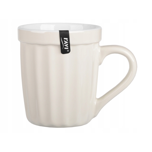 KUBEK BISTRO RAVI KREMOWY kamionka 330ml 81416